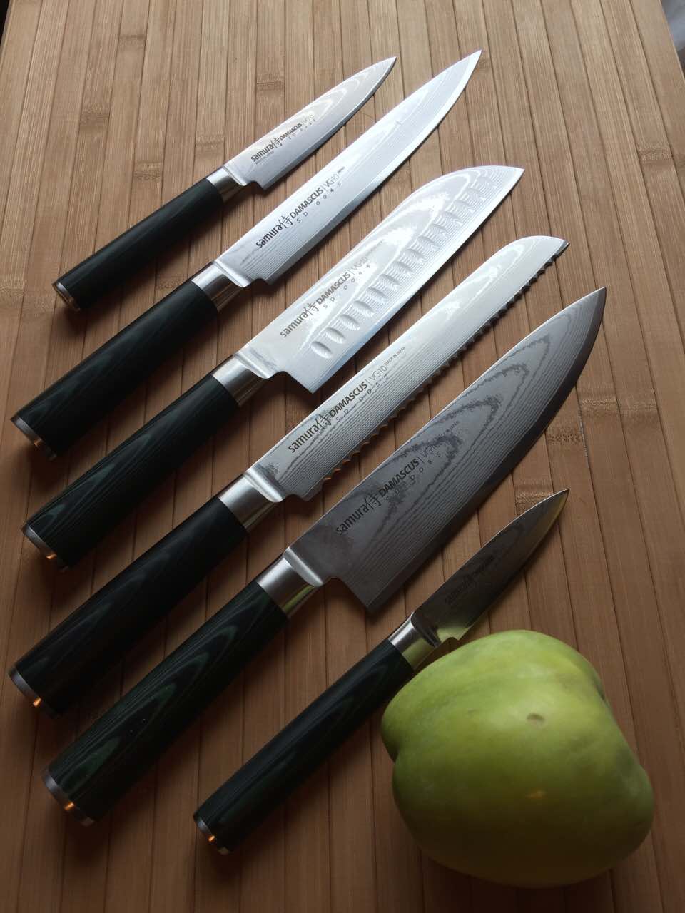 Набор  из 3 ножей Samura Damascus KSD-06M/G10