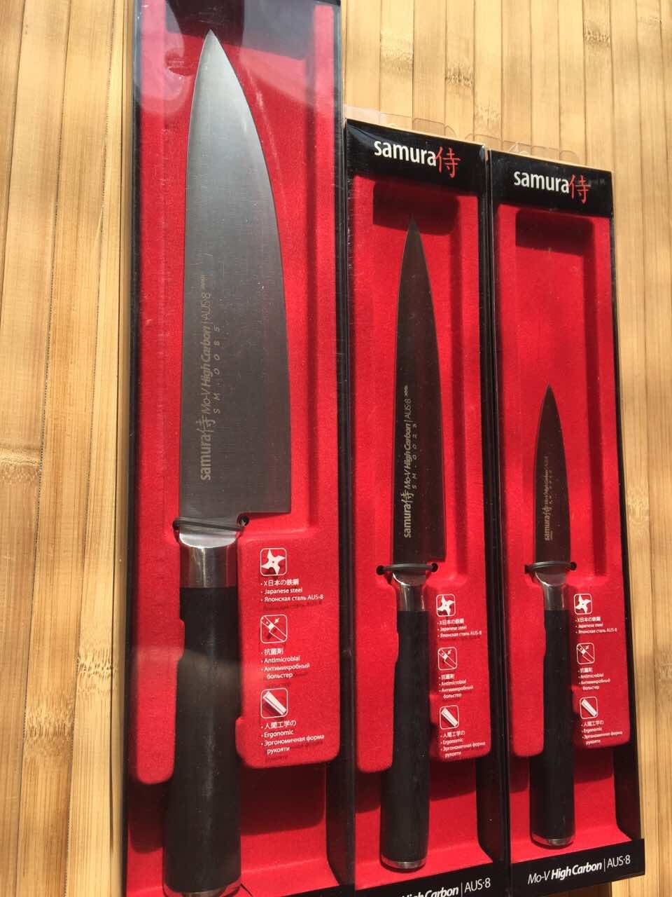 Набор из 3 ножей Samura Mo-V SM-0222/G10