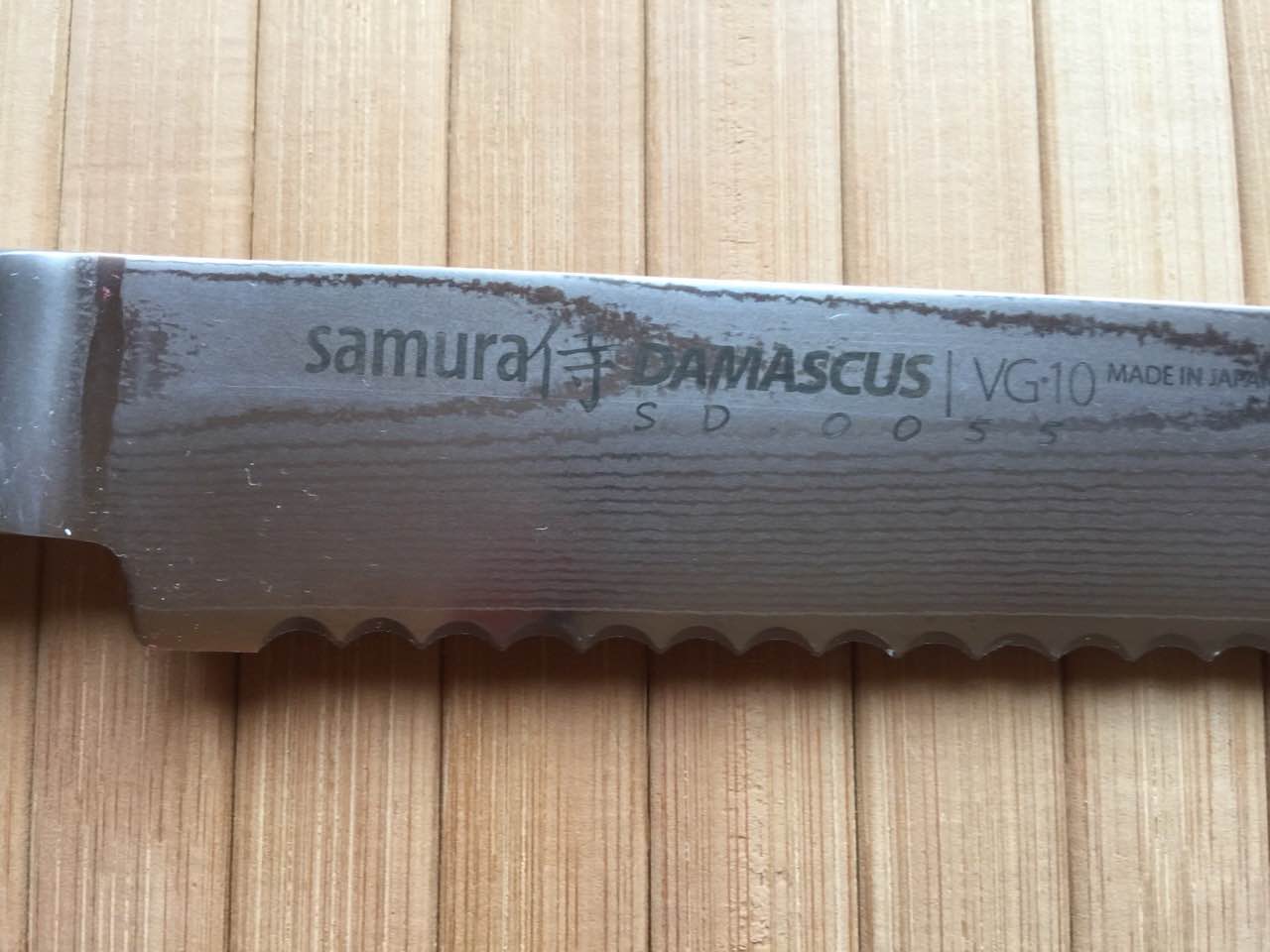 Нож для хлеба Samura Damascus SD-0055/G10