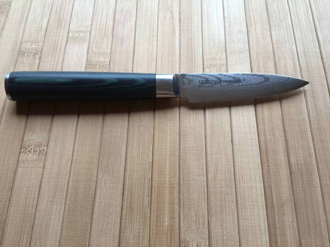 Нож овощной Samura Damascus SD-0010/G10