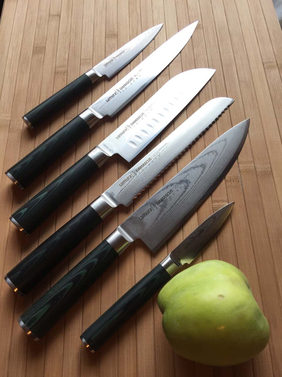 многослойные ножи Samura Damascus