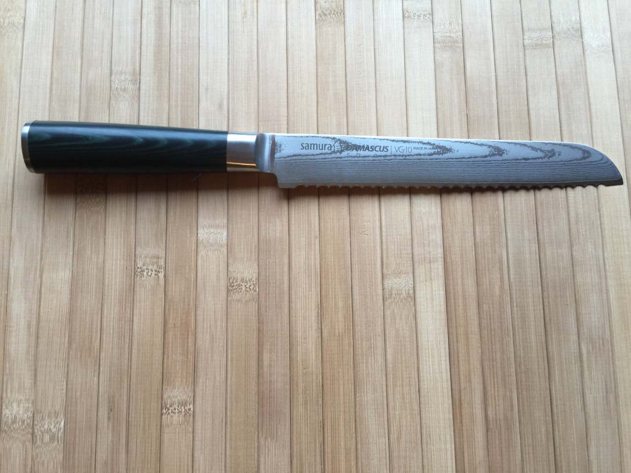 Нож для хлеба Samura Damascus SD-0055/G10