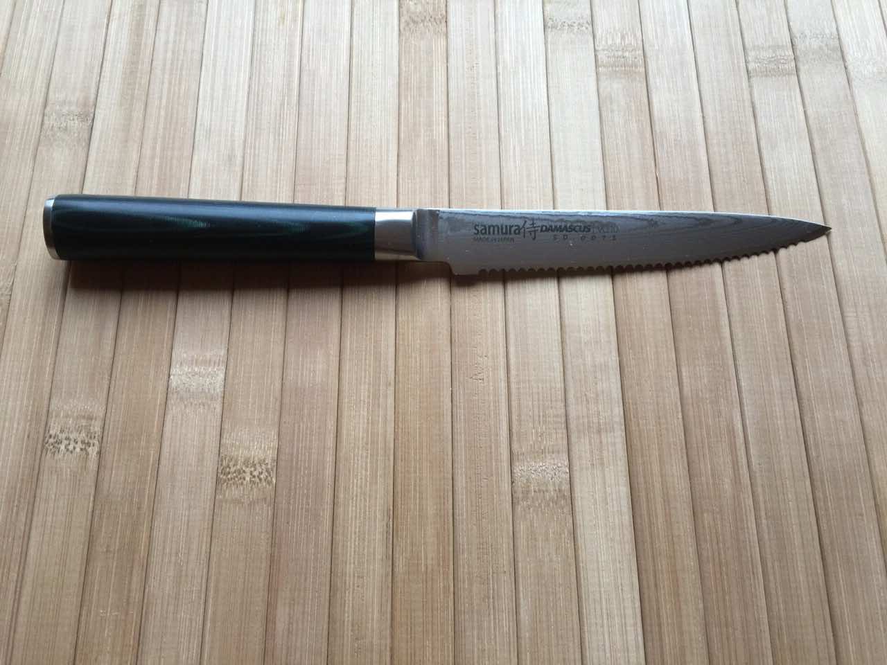 Нож для томатов Samura Damascus SD-0071/G10